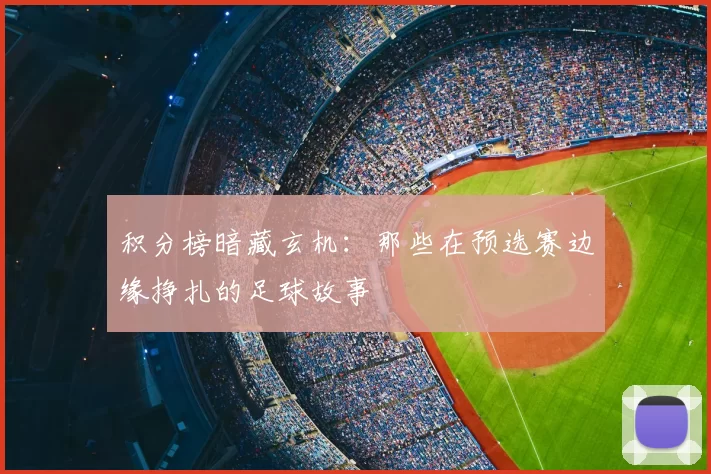 积分榜暗藏玄机：那些在预选赛边缘挣扎的足球故事