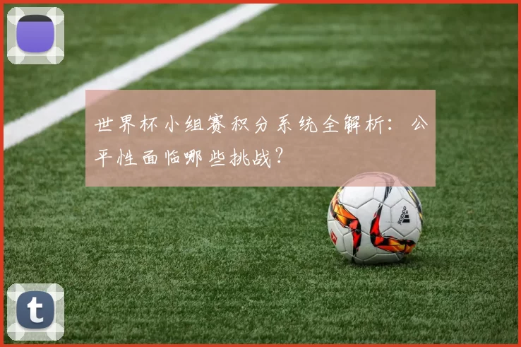 世界杯小组赛积分系统全解析：公平性面临哪些挑战？